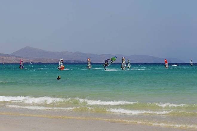 Forward loops for the crowd - PWA Sotavento Fuerteventura Grand Slam 2011 ©  John Carter / PWA http://www.pwaworldtour.com